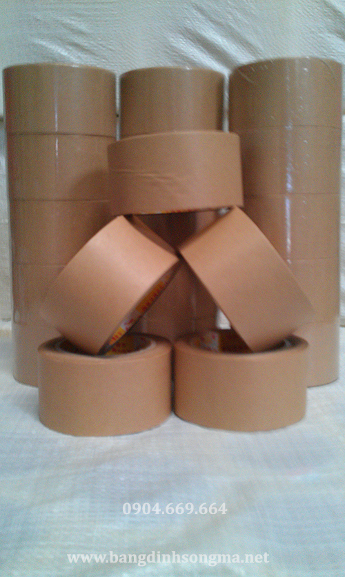 Băng dính giấy xi măng - Màng Quấn Pallet Song Mã - Công Ty TNHH Thương Mại Và Sản Xuất Song Mã